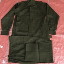 Ship submarine anti-acid winter anti-acid work clothes woolen mens autumn and winter warm tooling set supplies