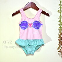 D403 cute cute cute girls one-piece swimsuit 90-100