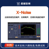 Waves 10 Effects X-Noise noise reduction plug-in to remove hissing air conditioning and computer noise