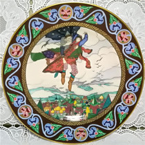 German Heinrich Russian fairy tale undead Koshchey robbed Princess limited edition collection plate