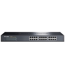 Original TP-LINK24 switch TL-SF1024S iron shell rack type 100 megabytes energy-saving type