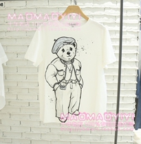 TeenieWeenie special cabinet 2021 Summer casual short sleeve T-shirt TTRW216420N 398