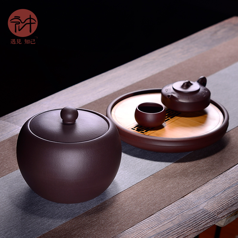 Macro yixing purple sand tea pot of pu 'er tea awake in small POTS checking quality ceramic seal pot of tea