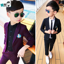 2020 spring and autumn new Korean childrens clothing boy small suit suit childrens suit boy flower girl dress