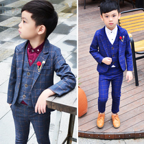 British style childrens dress Male flower girl small suit suit Boy performance suit Childrens suit two-piece suit