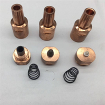 Round head nut electrode KCF positioning pin-nut electrode M4 5 6 8M10 12 Insulation sleeve non-standard customization