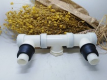 Washing machine floor drain special adapter sewer pipe elbow drainage three-way four-way five-way can be rotated 360 degrees