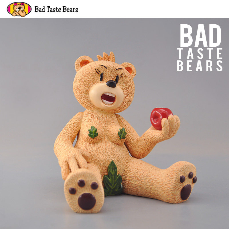 bad taste bears重口味英国bt变态熊1泰迪熊流氓熊坏坏熊手办正品