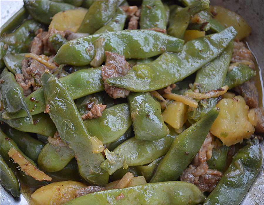 现摘现卖 东北特产一点红 油豆角 顺丰空运 农家新鲜蔬菜1件包邮