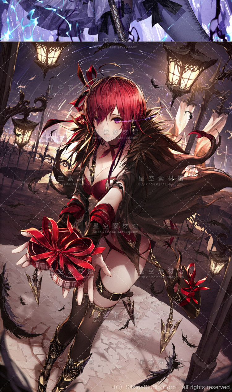 游戏原画资料韩国画师wanke唯美插画作品集视频教程p