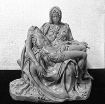 A glow IKKI Virgin Mary like a sculptural hand reengraving custom