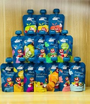 (5 sacks 89) and a great fruit puree vegetable puree oil fruit blueberry kiwi fruit spinach puree baby fruit puree 100g