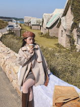 Lecea Alice Mao Covegirl 2023 new vintage colour loose temperament coat