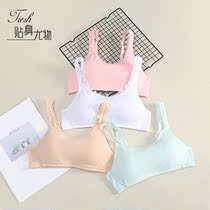 Braced underwear female student high school student girl without steel ring gathering bra thin small chest flat chest chest bra