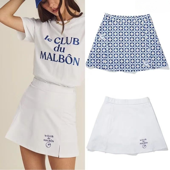 Eagle Vogue golf skirt anti-exposure A-line half-zipper slit skirt
Eagle Vogue golf skirt anti-exposure A-line half-zipper slit skirt