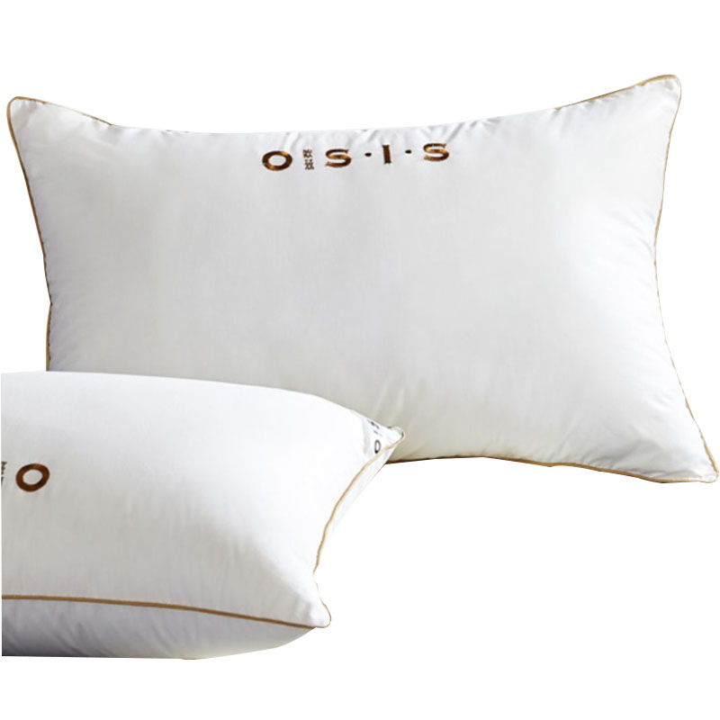 foley fuller home is versatile, comfortable and breathable q-elastic down silk pillow core (1 pair of cotton fabric)