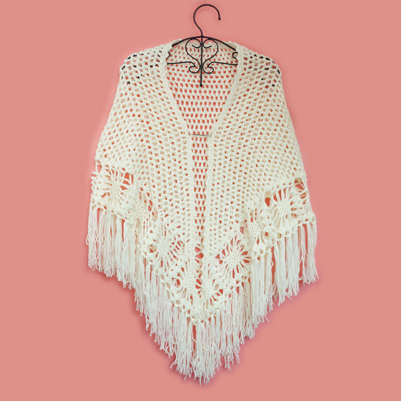 灰色 黑色 杏色 米白色 藕色 围巾品牌:knitter 货号:128 款式:披肩