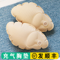 Inflatable chest pad inserts gather and thicken magic invisible small chest underwear increase swimsuit bra pad air mat female