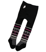 Zheding autumn and winter new thick girls baby cotton pantyhose baby leggings warm striped petal socks