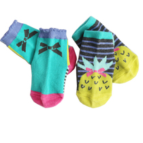 2021 spring new large children pineapple cute cotton baby long children socks warm spring and autumn socks