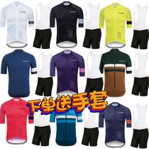 Summer new short sleeve riding suit quick dry and breathable reflective bike road mountain bike big code clothes