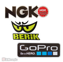 Car body sticker painting motorcycle BERIK flower decal sticker gopro Motorcycle travel NGK reflective sticker paper side box sticker