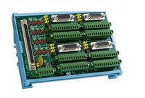 Ganhua ADAM3956 rail type connecting wire terminal 100 pin SCSI DIN rail wiring board brand new