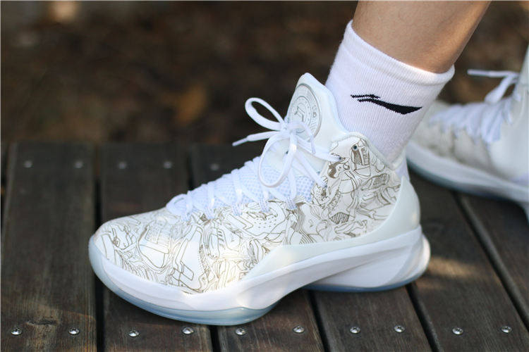 正品李宁篮球鞋驭帅10男鞋韦德之道李宁云减震高帮篮球专业比赛鞋