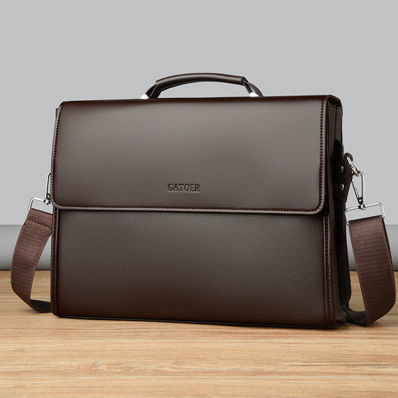 Multifunctional men's bag business handbag flip bag horizontal shoulder bag commuter crossbody bag A4 file shoulder bag
Multifunctional men's bag business handbag flip bag horizontal shoulder bag commuter crossbody bag A4 file shoulder bag