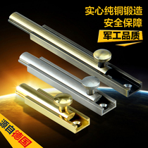 Germany Hongying door latch door latch lock lock anti-theft door wooden door toilet door lock thickened copper latch lock