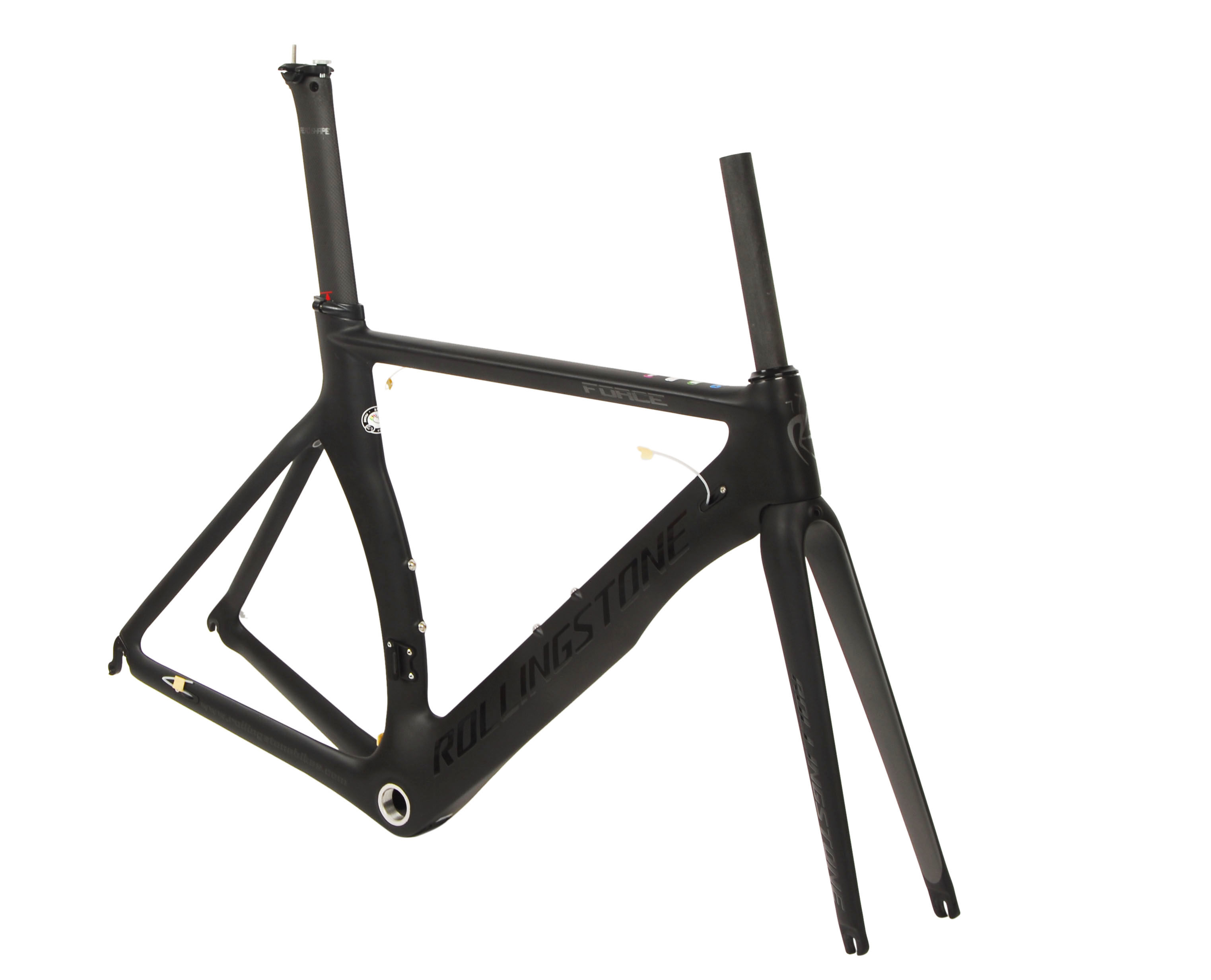rolling stone force 公路破风碳架 碳纤维公路车架 堪比propel