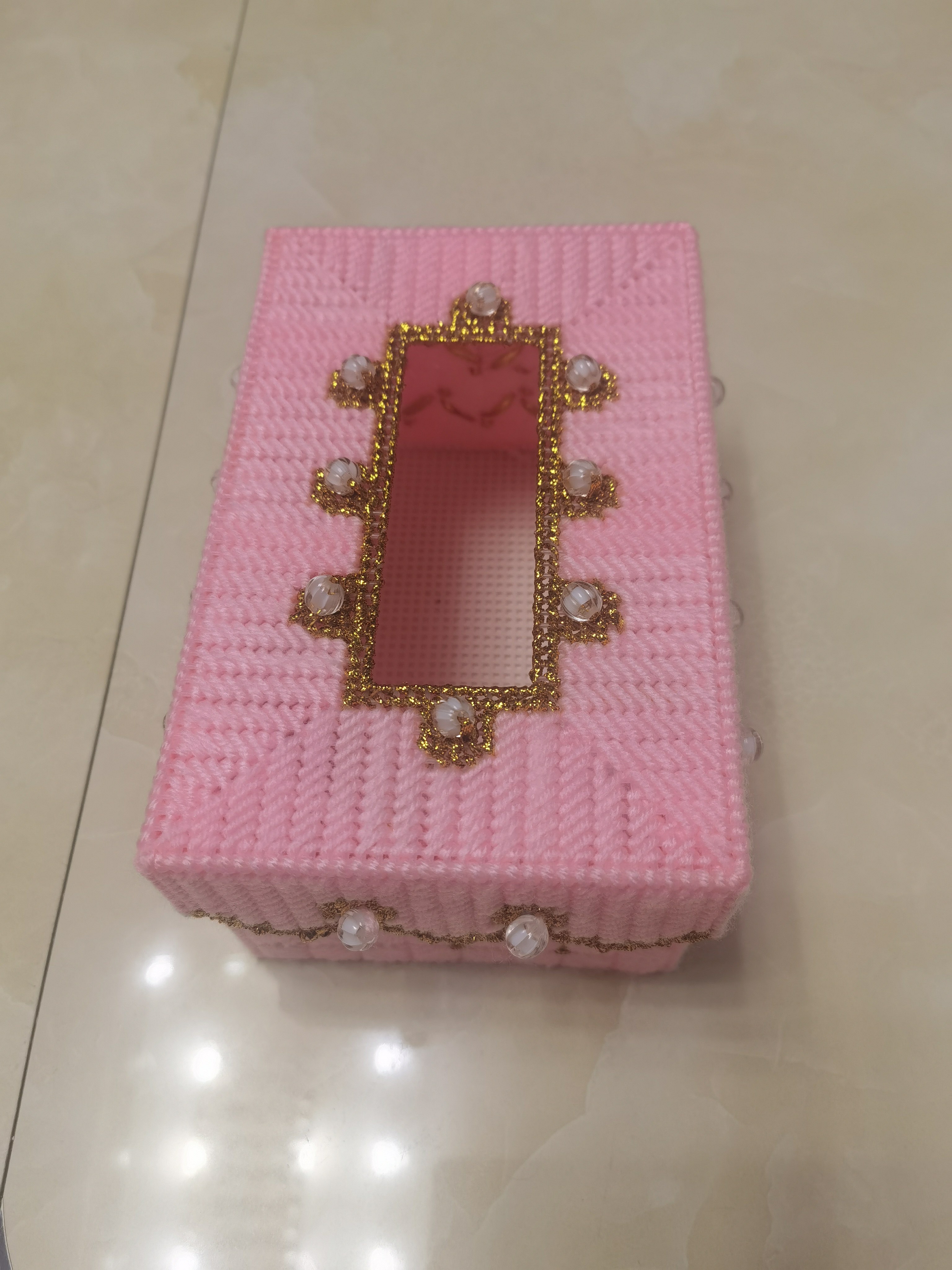 立体绣3d十字绣免裁剪抽纸盒客厅纸抽盒毛线绣新款品纸巾盒刺绣