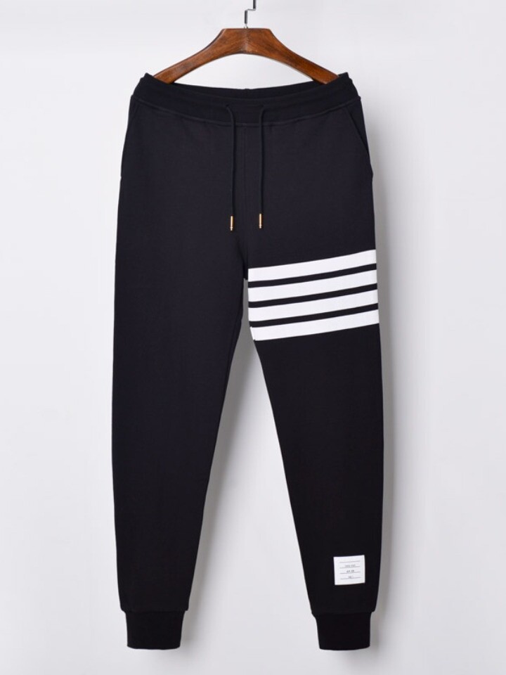 tbthom纯棉束脚卫裤情侣装