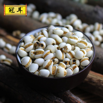 Crown ear fresh Guizhou small barley seed coix seed grain coarse grain 400g red bean water porridge material