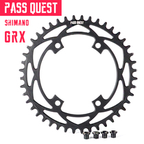 PASS QUEST SHIMANO SHIMANO off road road car teeth plate GRX RX 810 single disc positive and negative teeth