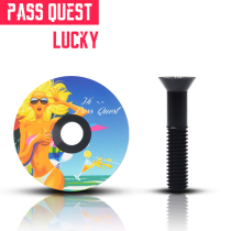 PASS QUEST LUCKY 7075 aluminum alloy light color Bowl set cover 28 6mm road mountain bike