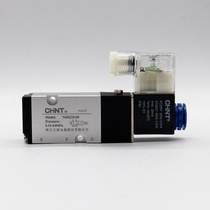 Chint 4M series plate solenoid valve 4M210-08 4M310-10 two-position five-way pneumatic AC220V DC24
