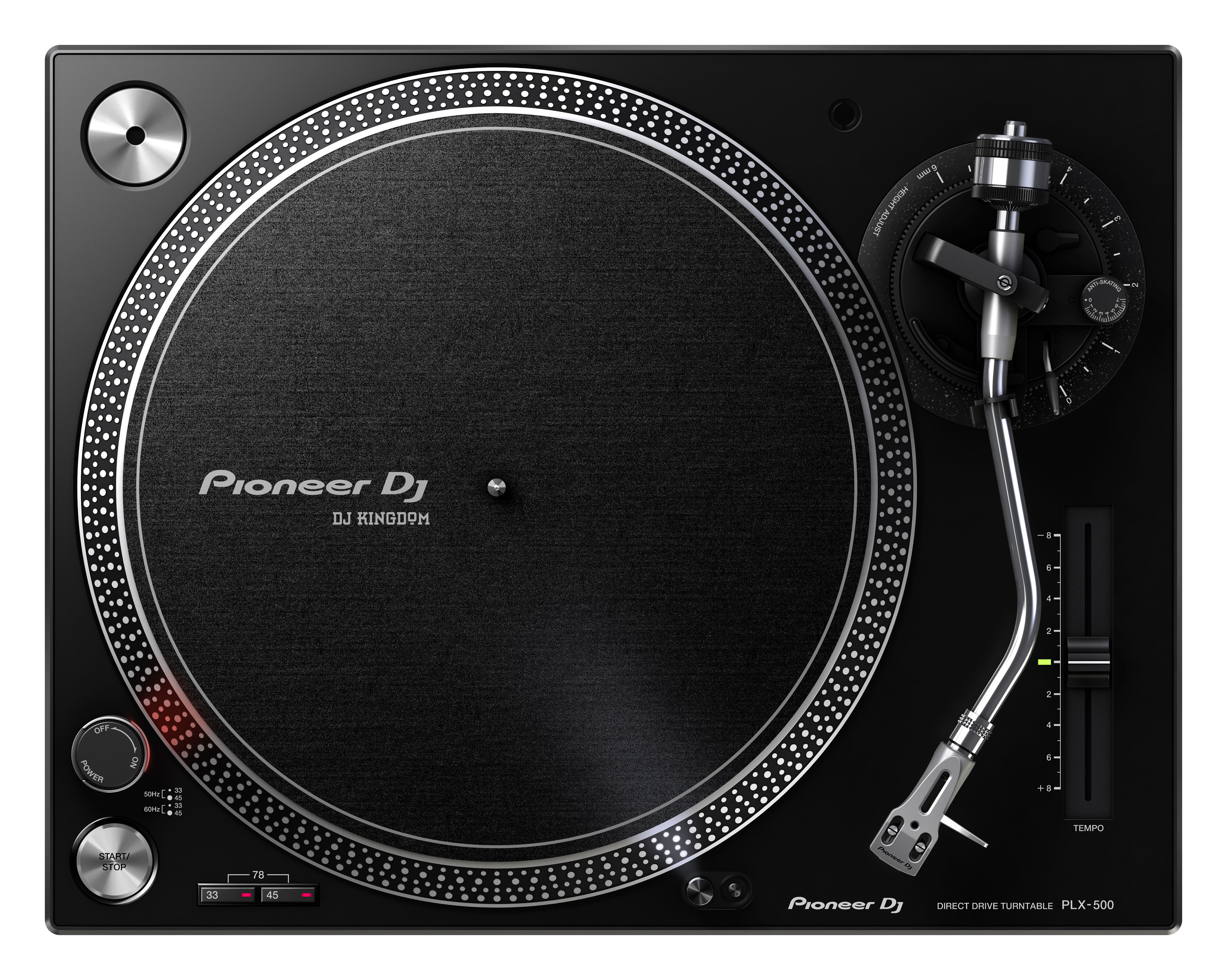 pioneer先锋plx-500 w k 黑胶唱机磨盘机 turntable唱片机