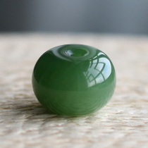 Natural old pit Jasper cat eye 16mm Abacus plate jade beads scattered beads pendant wenplay DIY beaded bracelet string