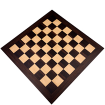 Luxury hand-patched high-grade wooden chess board black sandalwood