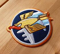Universal Produces US 91 Bomber Squadron Embroidered Seal Reissue A1A2N1B10B3