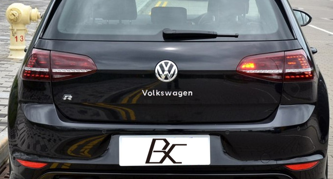 大众车标贴volkswagen高尔夫7迈腾凌渡cc宝来途观dasauto字母改装