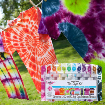 DIY handmade Dyed Material Packs 12 Color Packaged Team Active Children Adult Boiled Cold Water Active Stain