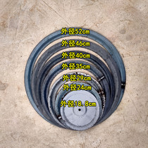 Steel plate pot ring cover Stove fire-resistant solid sealing stove ring coal furnace accessories fire-pressing iron plate accessories fire-sealing cover