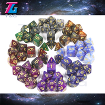 Starry Sky Series Suit Dice Large Cashier Bag D20 Multi-faceted Color Sub COC Ksuru Underground City Run Mission DND