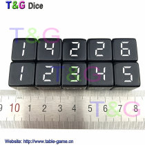 Clock Digital Dice Gaming Education Episteo Multipurpose Maths Teaching Props Color Bar Collectible