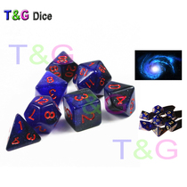 New Universe Starry Sky Dice DND Running Group Multi-faceted Table Cruise of Thrones Whip Table Tour Accessories for the Wandering Earth Series