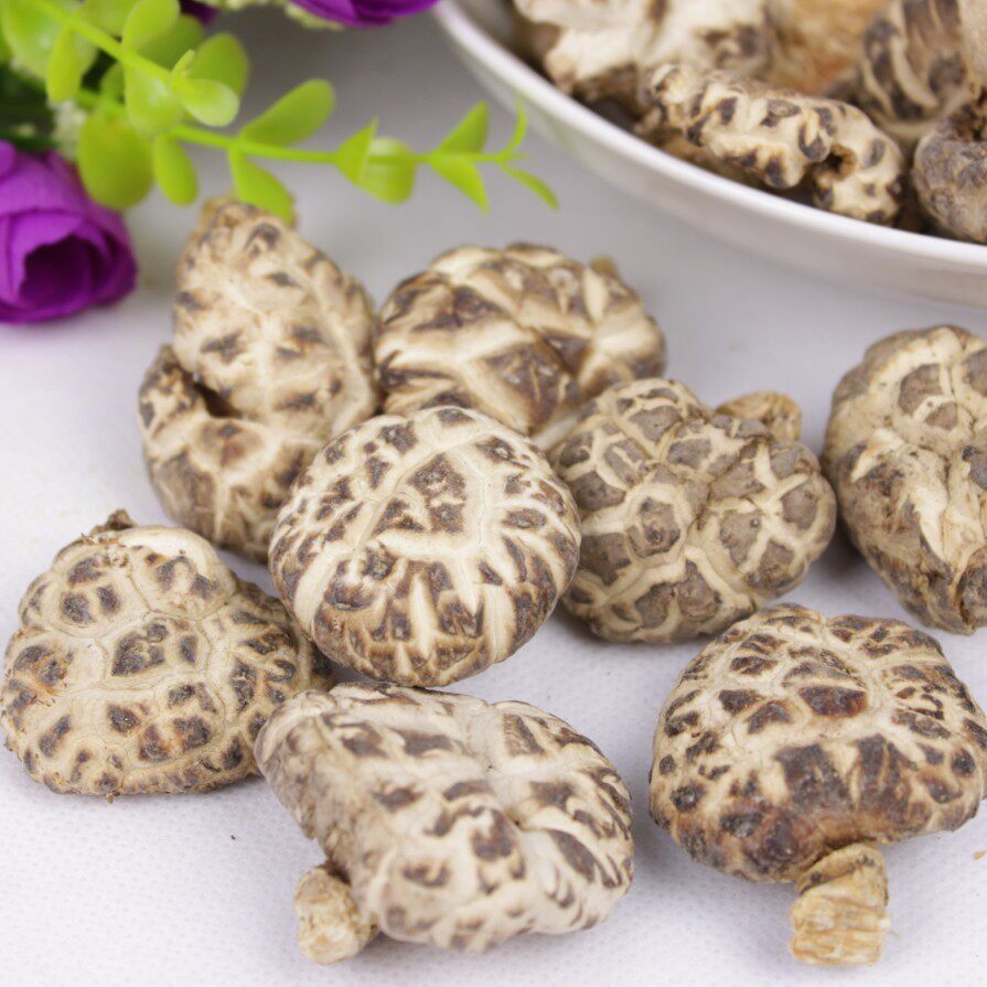 舌尖上的中国 花菇蘑菇 湖北特产神农架特级天然椴木野生香菇