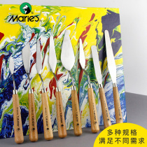 Marley Oil Painting Paint Scraper Oil Painting Creme Knife Water Powder Propylene Pigment Toning Scraper Paint Soft Cusp Pick Knife