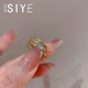 SIYUE/맞춤형 비전제 다층 라인 플레인 링 링 2024 새로운 틈새 지수 핑거 링 티타늄 스틸 링 SIYUE/맞춤형 비전제 다층 라인 플레인 링 링 2024 새로운 틈새 지수 핑거 링 티타늄 스틸 링